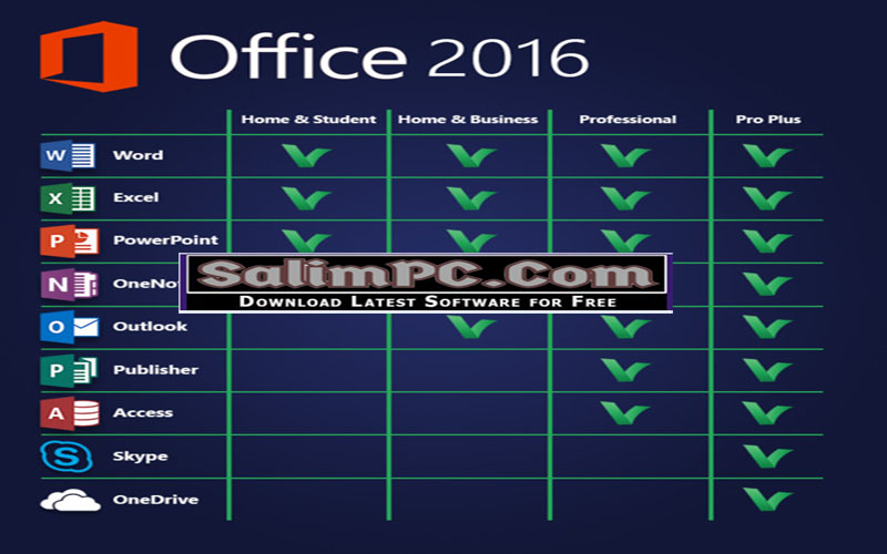 Microsoft Office 2016 Free